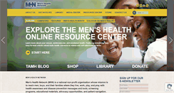 Desktop Screenshot of menshealthnetwork.org